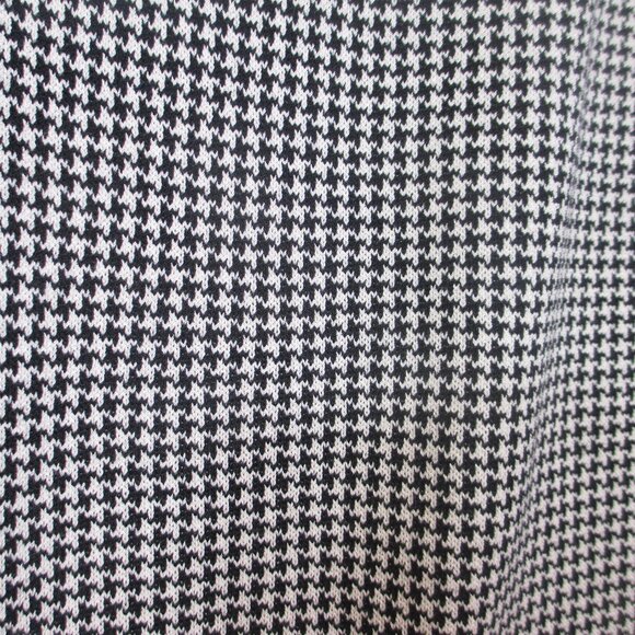 St. John Collection by Marie Gray Houndstooth Pull-On Elastic Waist Pencil 10 - Picture 2 of 6